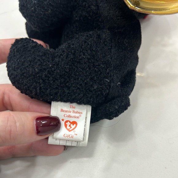 Rare Beanie Babie GiGi with date error, tag error and stamp tush tag - Picture 3 of 6